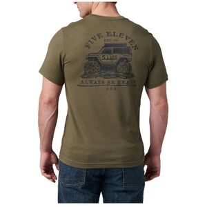 5.11 Tactical Olive Green Off Road Always Be Ready Men's Shirt, XL Extra Large